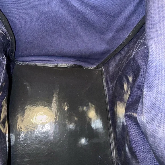 Vintage Chicago Bears Duffle Bag Navy NFL Football Starter 90s Travel Gym Sports - Picture 9 of 11